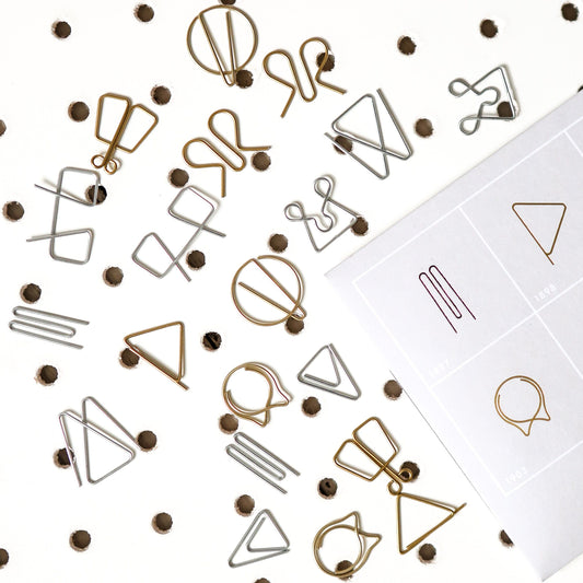 Clip Art: 20 Historical Paper Clips