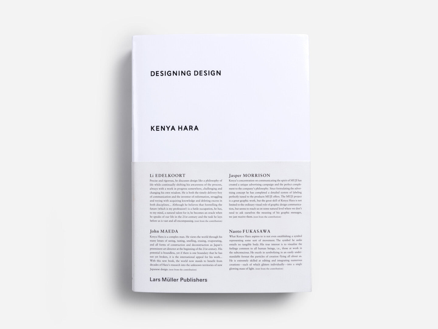 Designing Design, Kenya Hara, First Edition