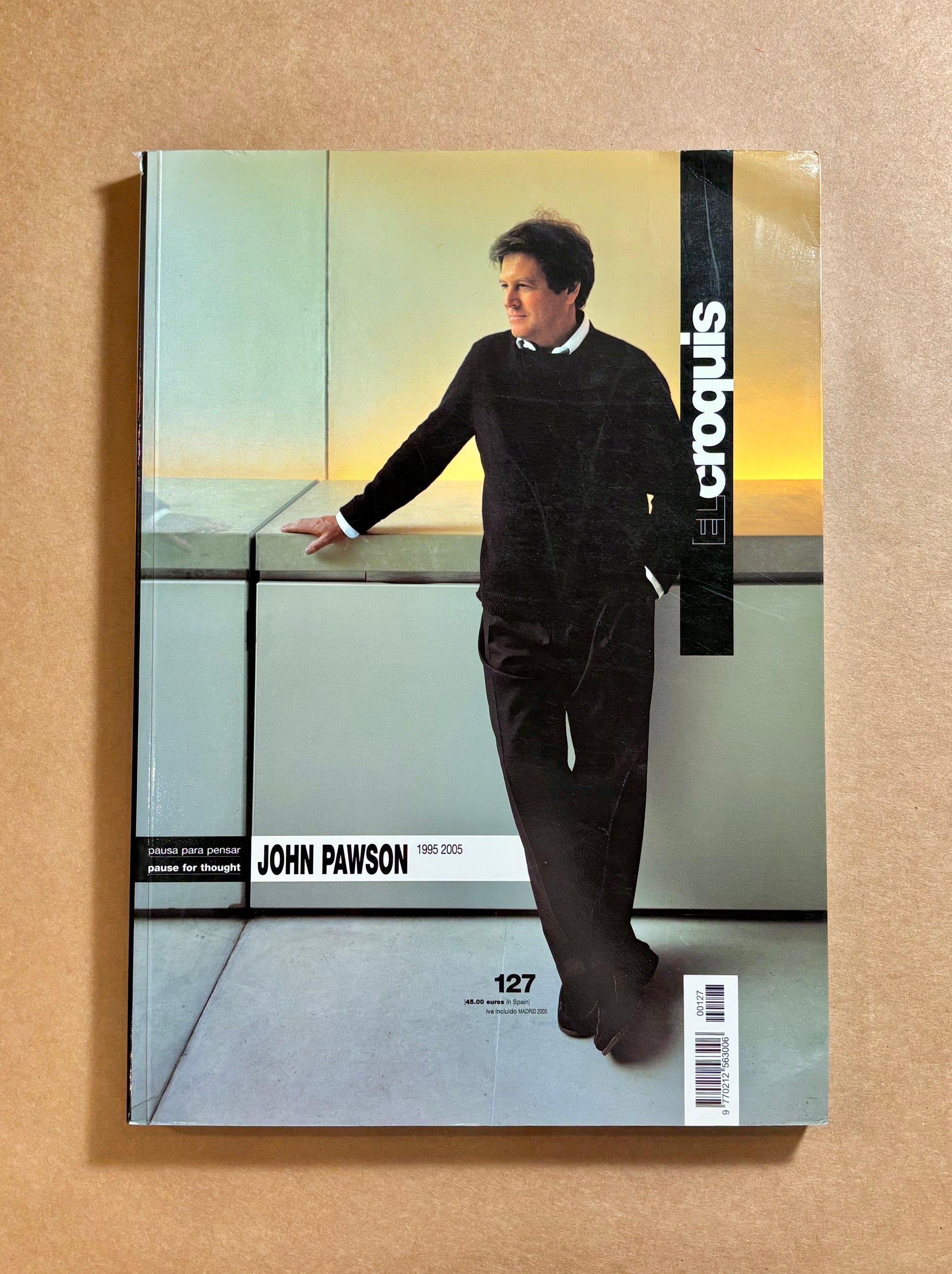 アート・デザイン・音楽 EL croquis JOHN PAWSON 1995-2022 John