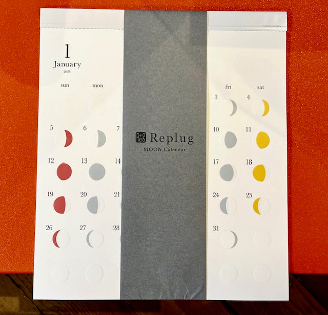 Moon Calendar 2026 by Replug Japan