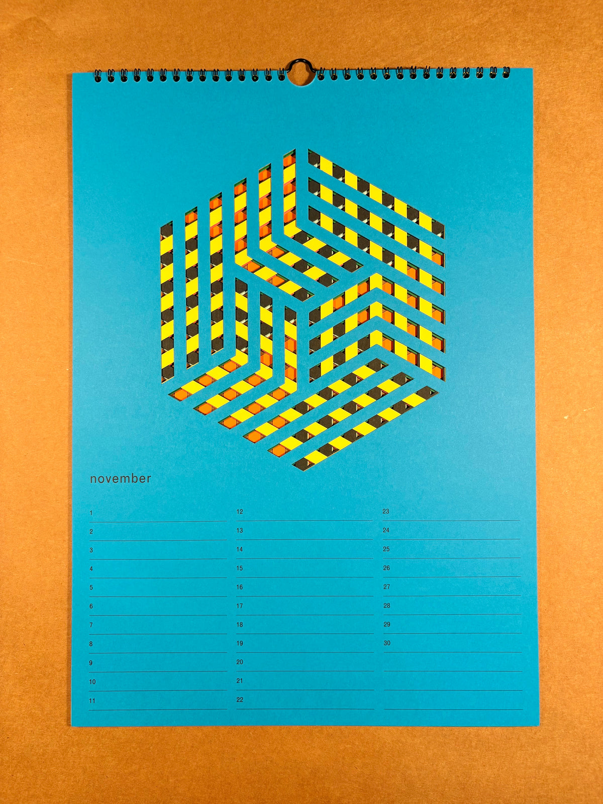 Karel Martens: Birthday Calendar