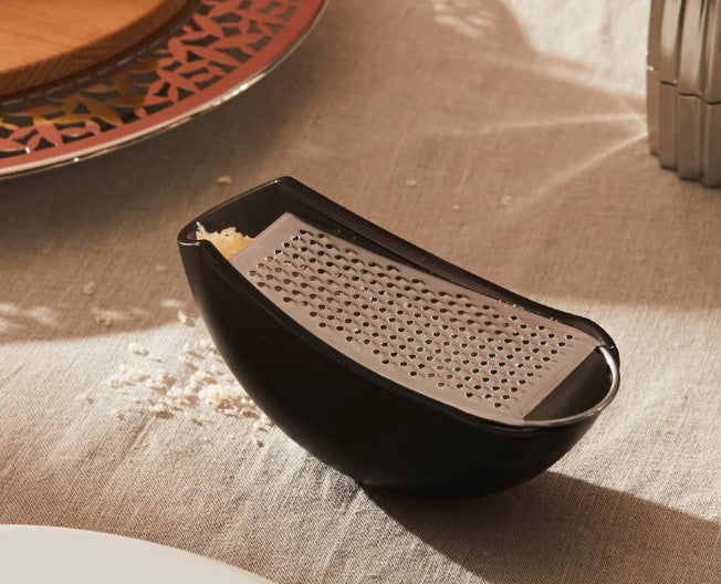 ALESSI Parmenide Grater, Black