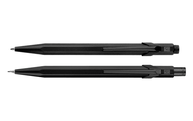Caran d'Ache 849 Pen and Pencil Set, Code Black
