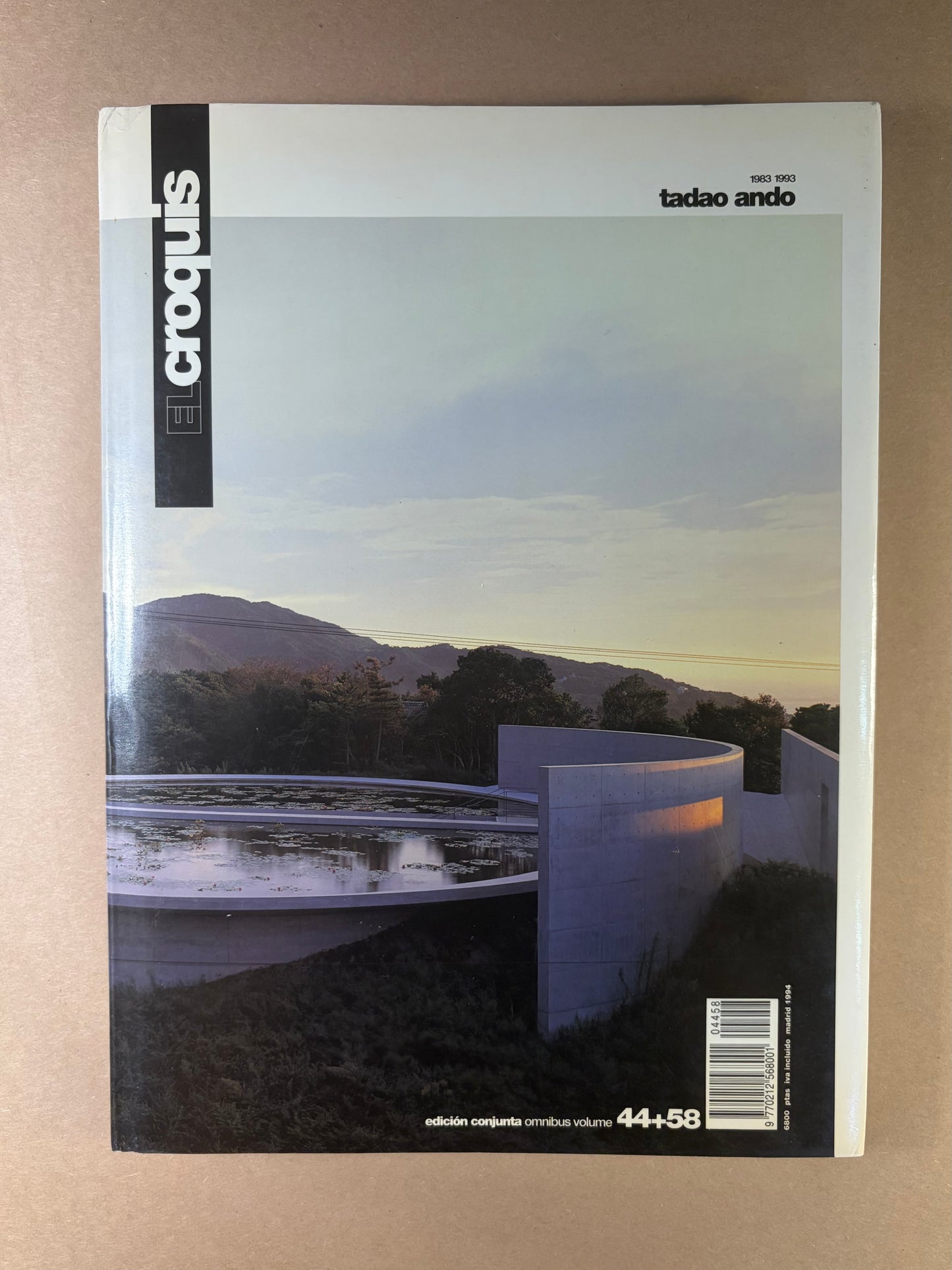 El Croquis 44+58: Tadao Ando 1983-1993