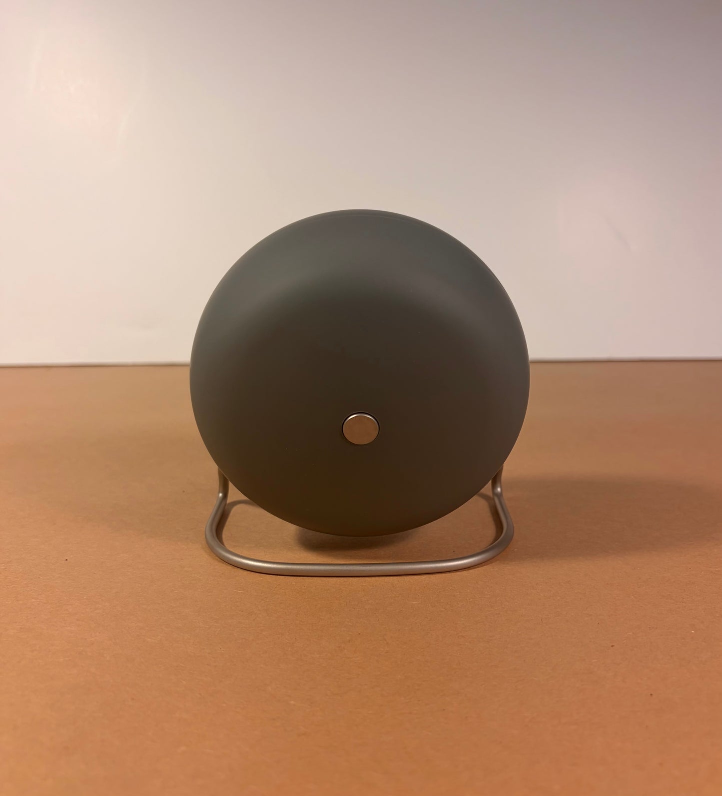 Arne Jacobsen Banker's Alarm Clock, Gray/Orange