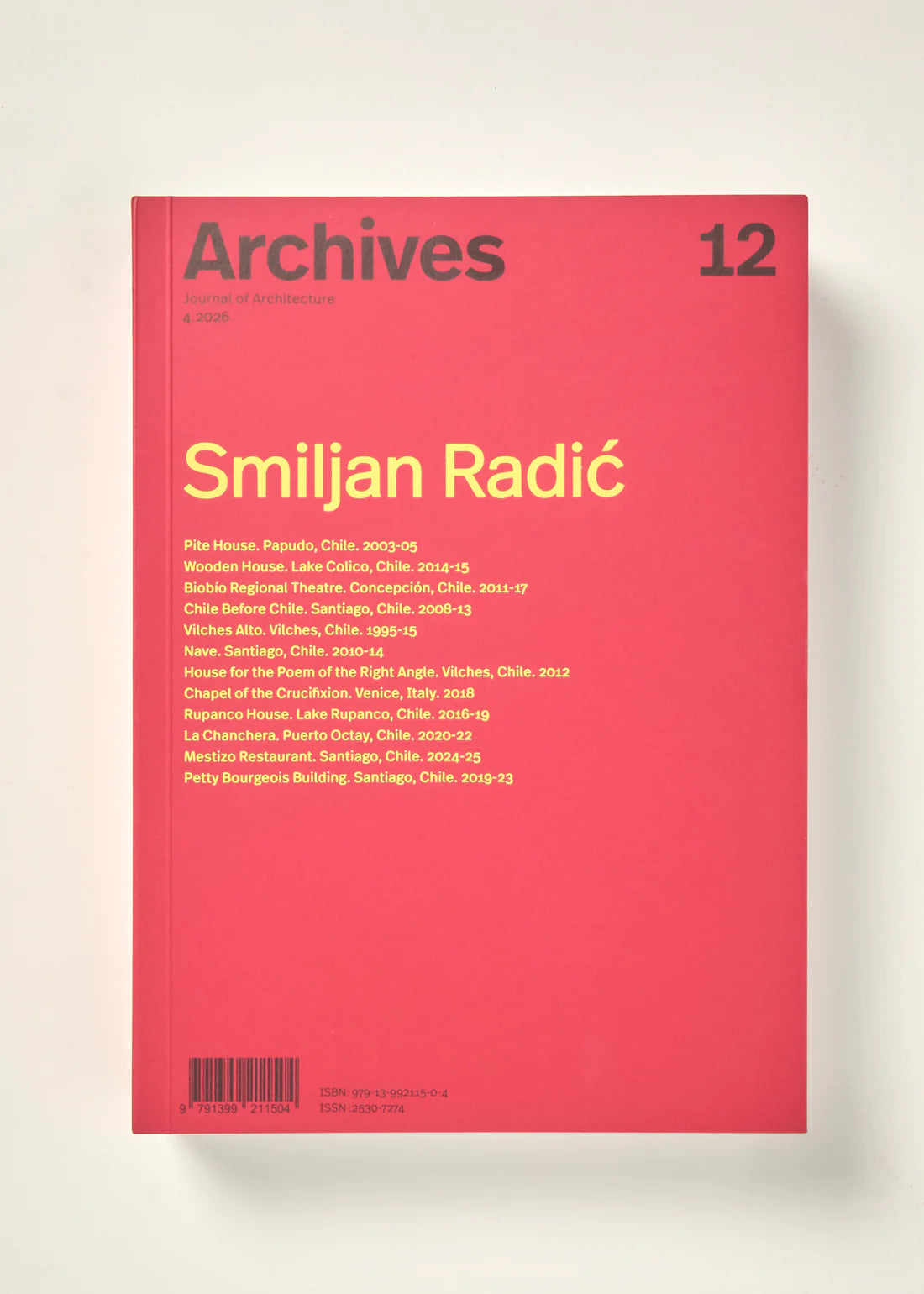 Archives 12: Smiljan Radić