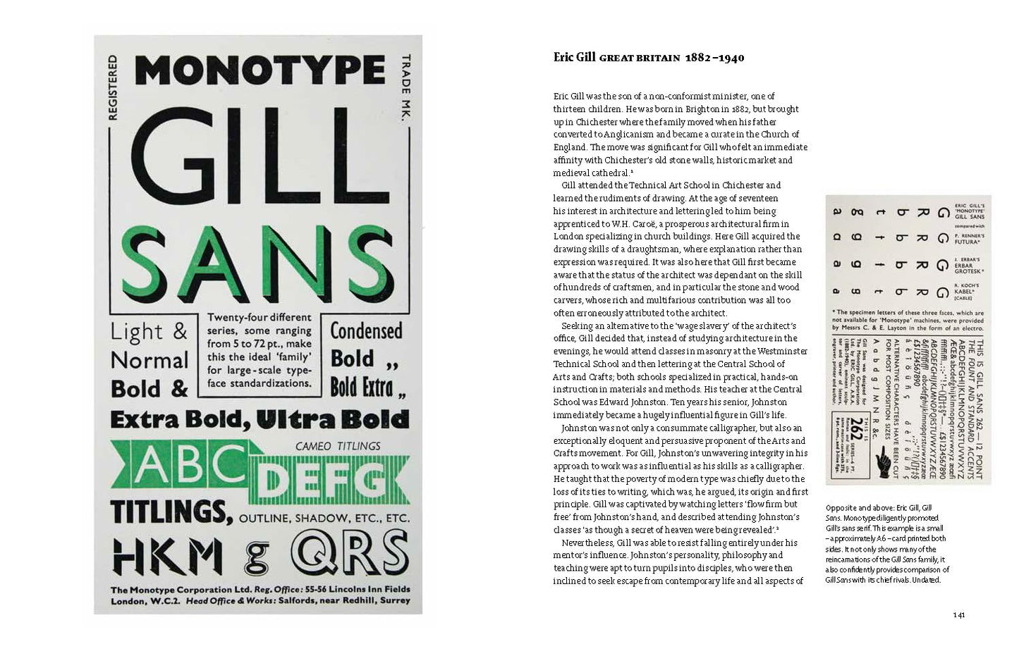 Type Designers of the 20th Century