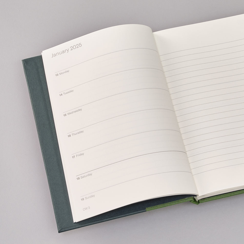 Semikolon 2025 Weekly Planner - Sea Salt