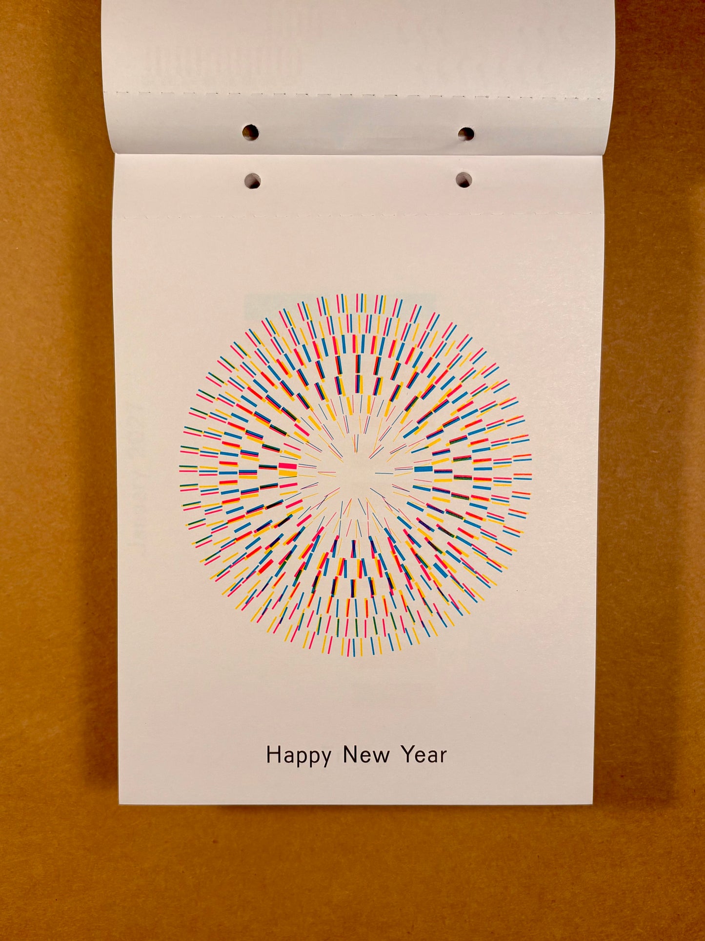 Karel Martens: Every Day is a New Day 2027 Graphic Calendar