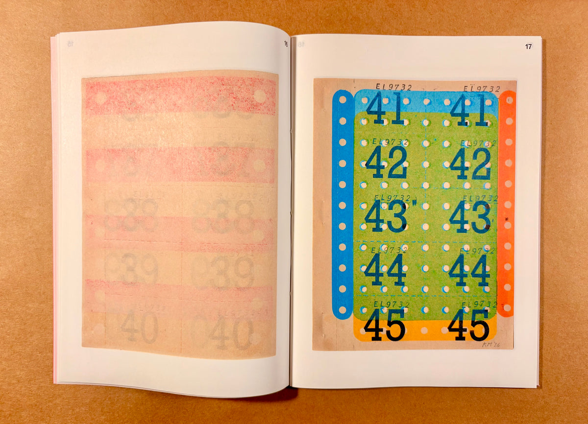 Karel Martens: Cloakroom Tickets