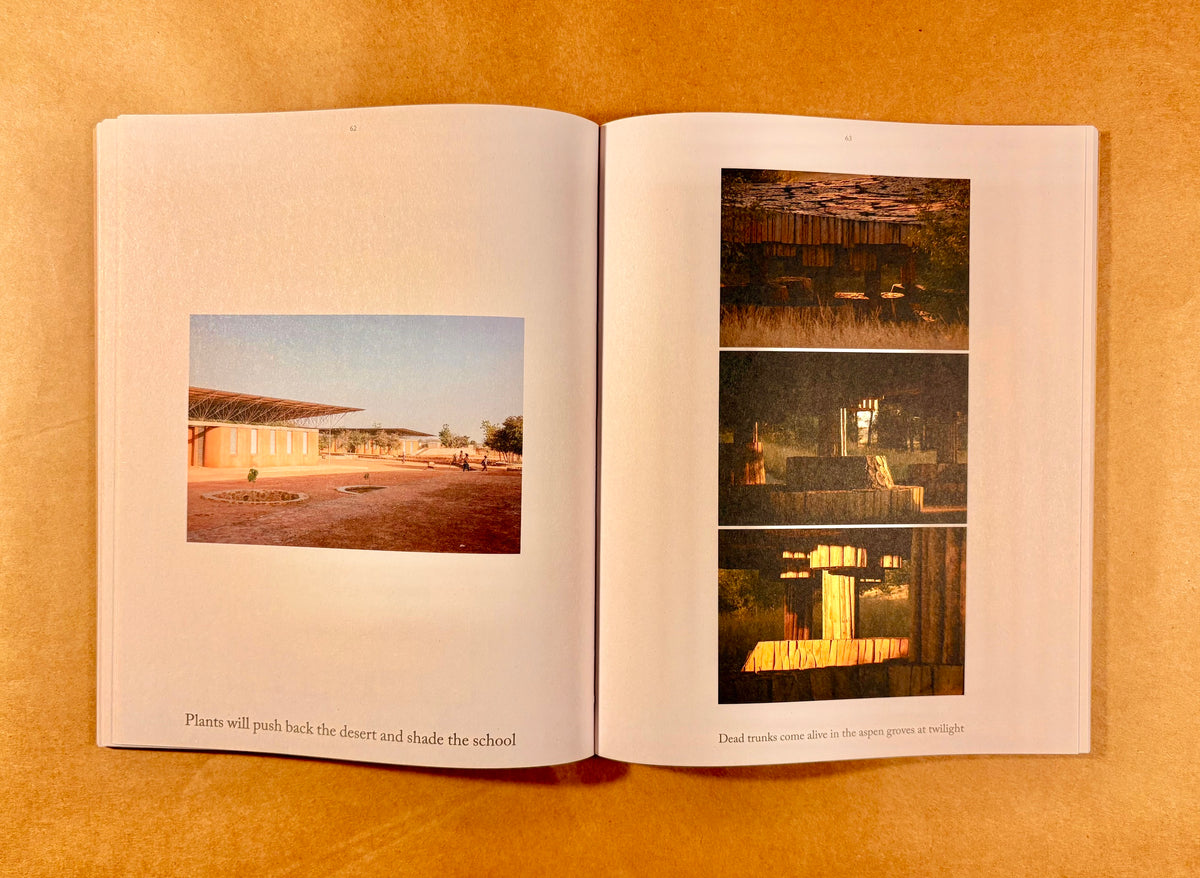 Spirits out of Trees: Kéré Gando Montana  BOOK LAUNCH EVENT at the Shop October 15
