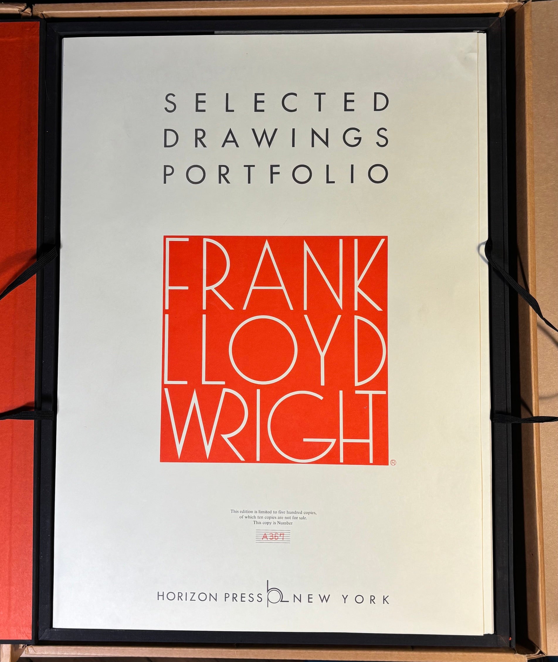 Frank Lloyd Wright: Selected Drawings Portfolio Volume 1