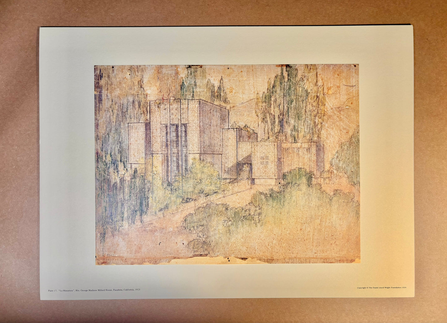 Frank Lloyd Wright: Selected Drawings Portfolio Volume 1