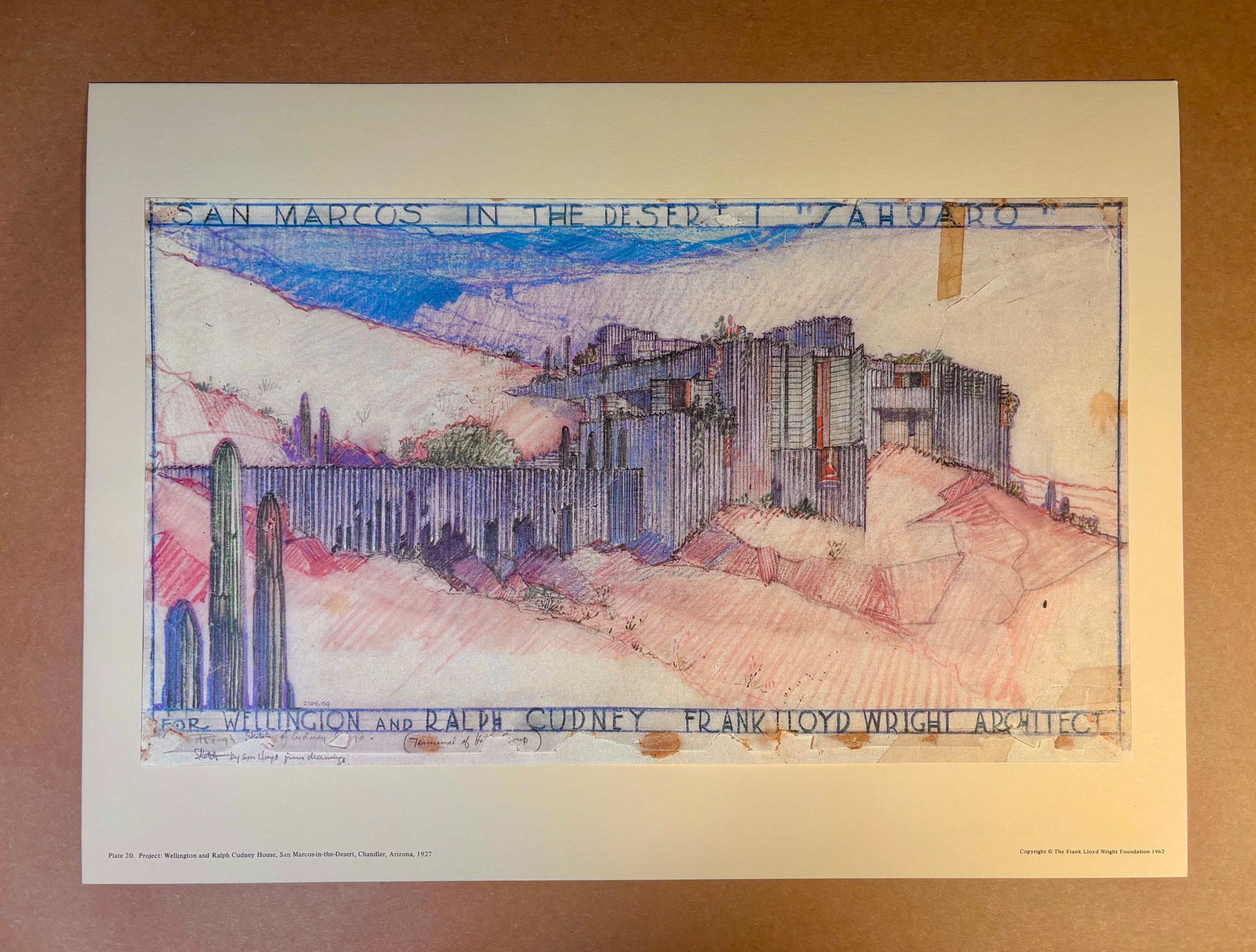 Frank Lloyd Wright: Selected Drawings Portfolio Volume 1