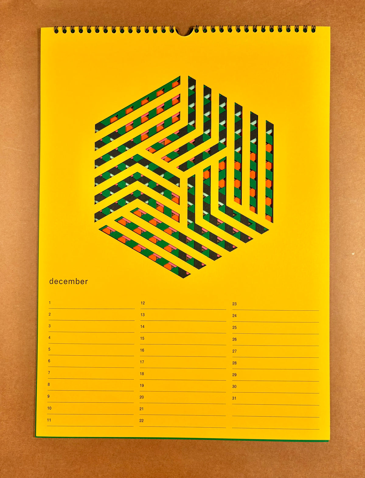 Karel Martens: Birthday Calendar
