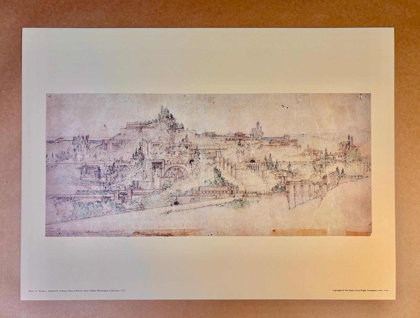Frank Lloyd Wright: Selected Drawings Portfolio Volume 1