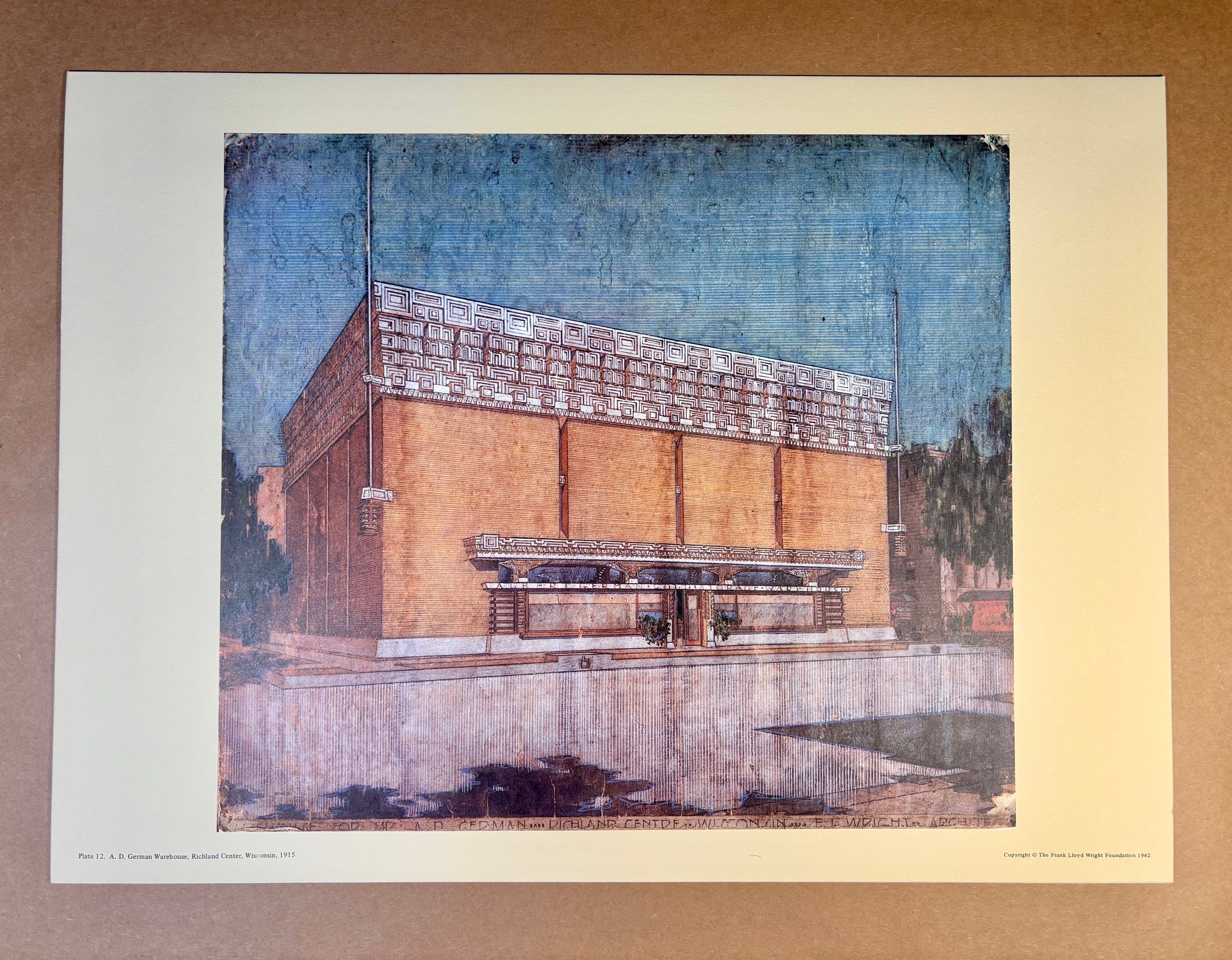 Frank Lloyd Wright: Selected Drawings Portfolio Volume 1