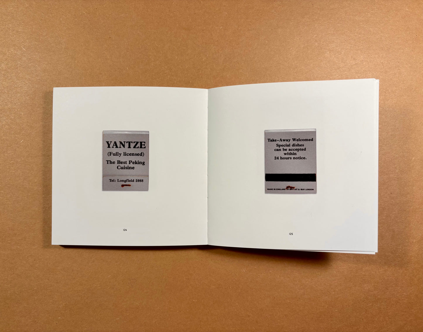 Matchbook Book