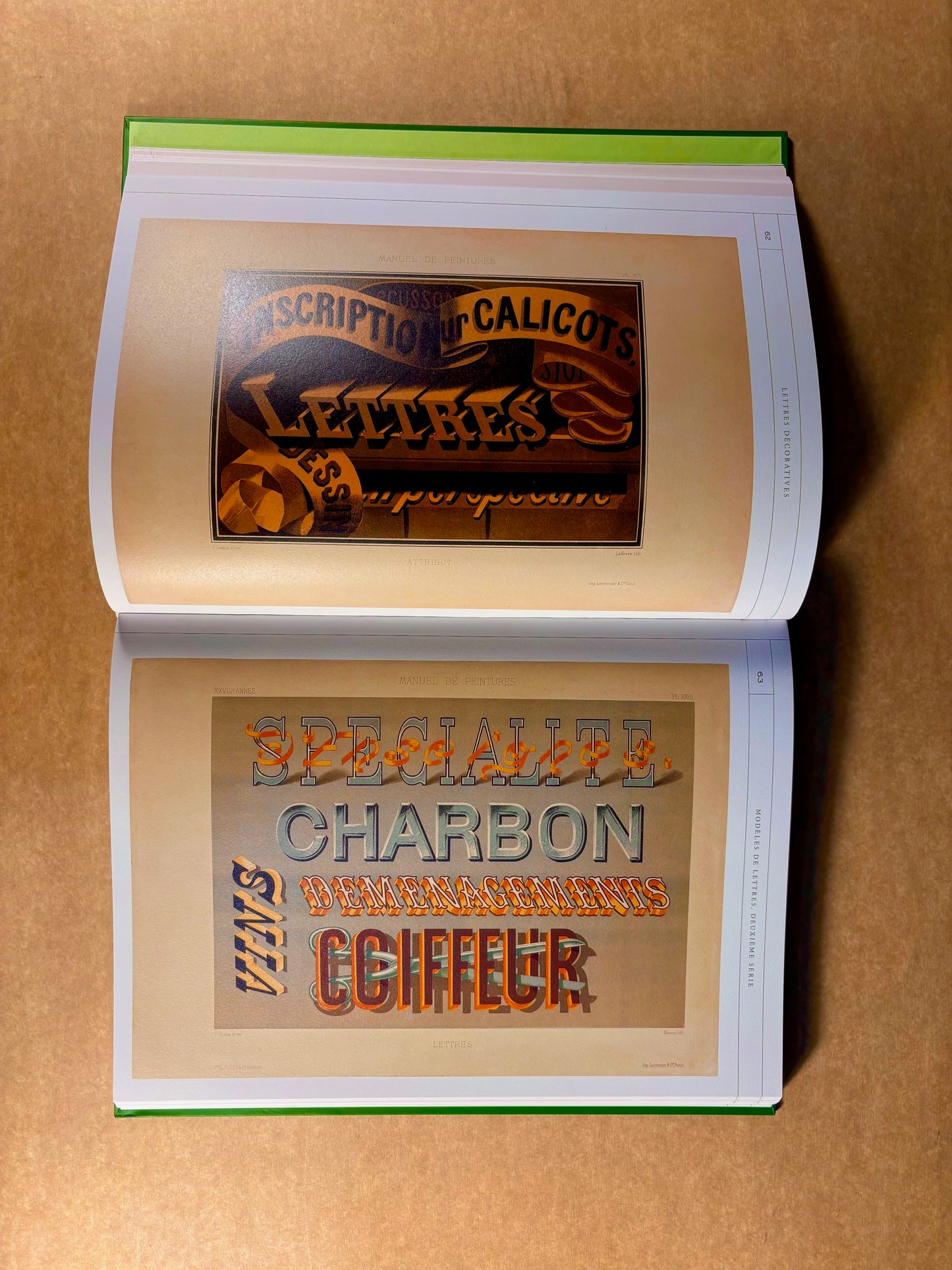 Lettres Décoratives: A Century of French Sign Painters’ Alphabets