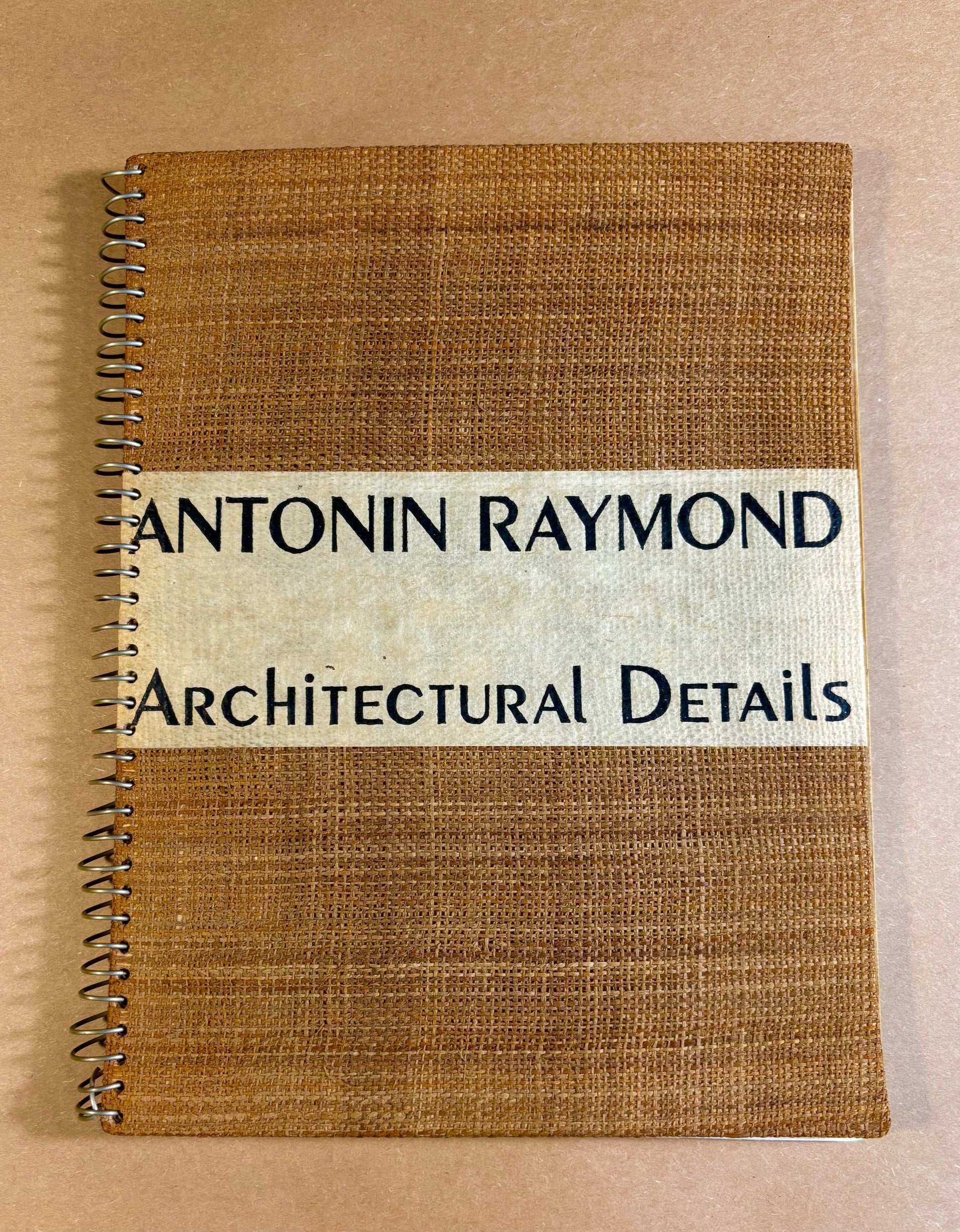 Antonin Raymond - Architectural Details – petermillerbooks