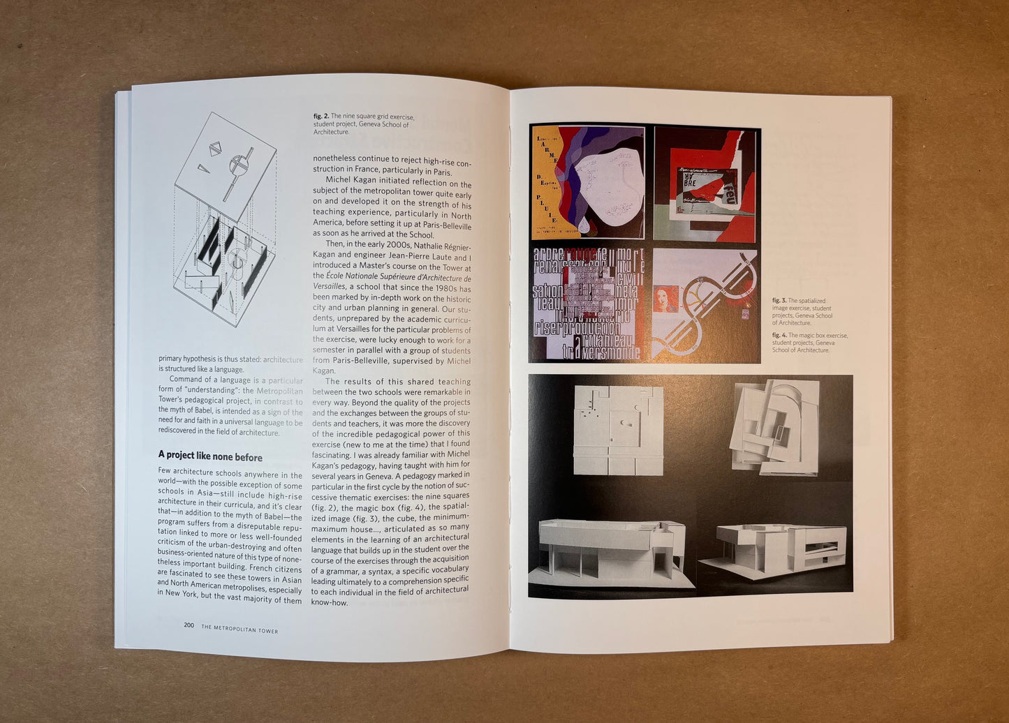 Metropolitan Tower: A Pedagogical Research Initiated by Michel Kagan