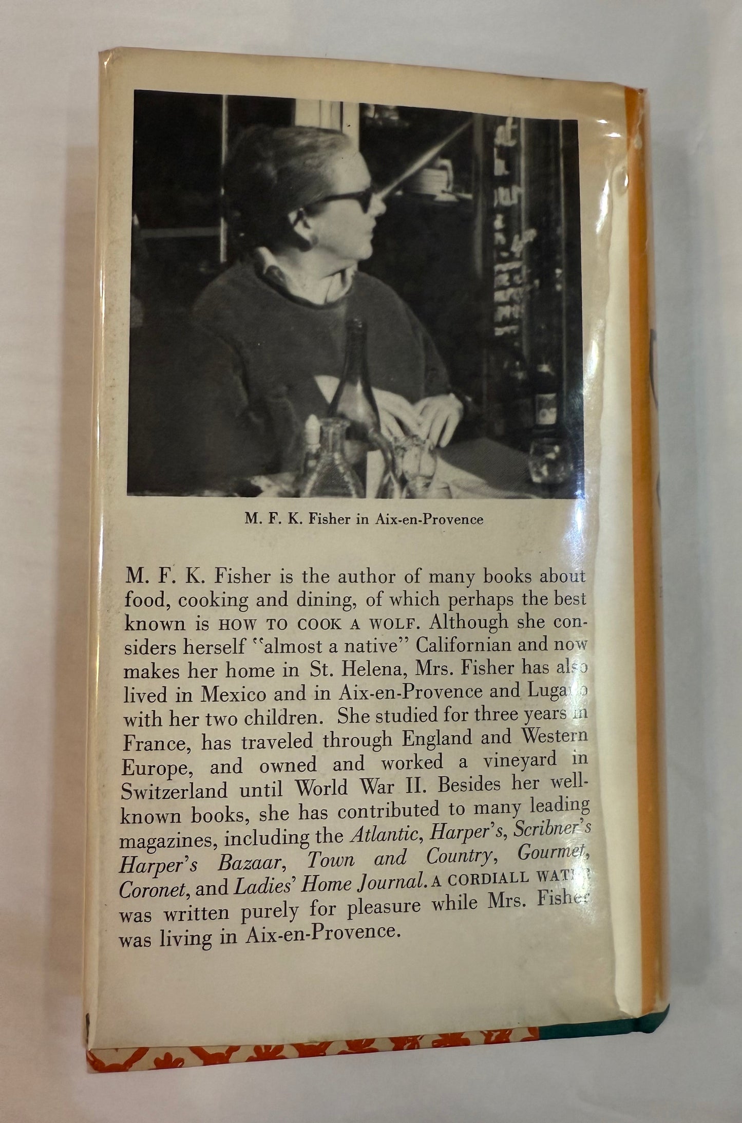 A Cordiall Water: A Garland of Odd and Old Receipts to Assuage the Ills of Man or Beast, M.F.K. Fisher