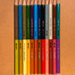 Caran d'Ache + Paul Smith: 12 Set of Bicolor Watercolor pencils