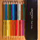 Caran d'Ache + Paul Smith: 12 Set of Bicolor Watercolor pencils