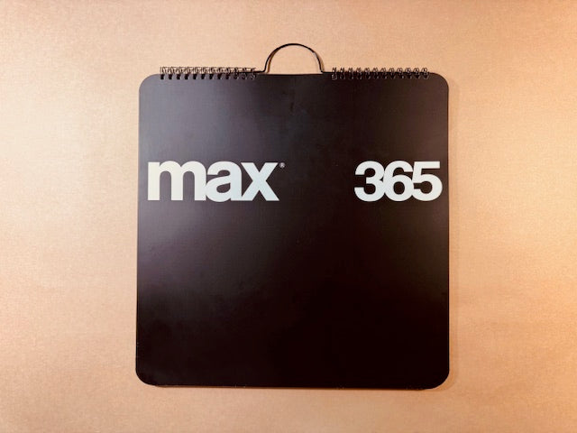 Perpetual calendar by Massimo Vignelli, NAVA 365 Max