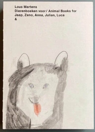 Lous Martens Animal Books for Jaap, Zeno, Anna, Julian, Luca