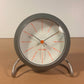 Arne Jacobsen Banker's Alarm Clock, Gray/Orange