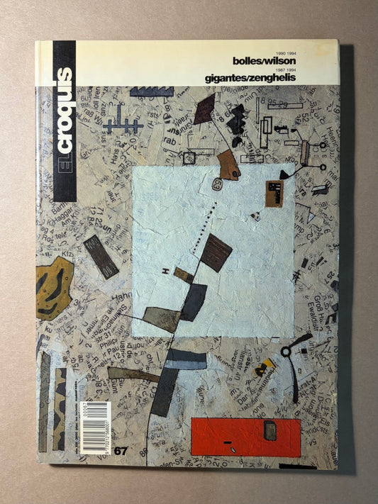 El Croquis 67: Bolles Wilson 1990-1994