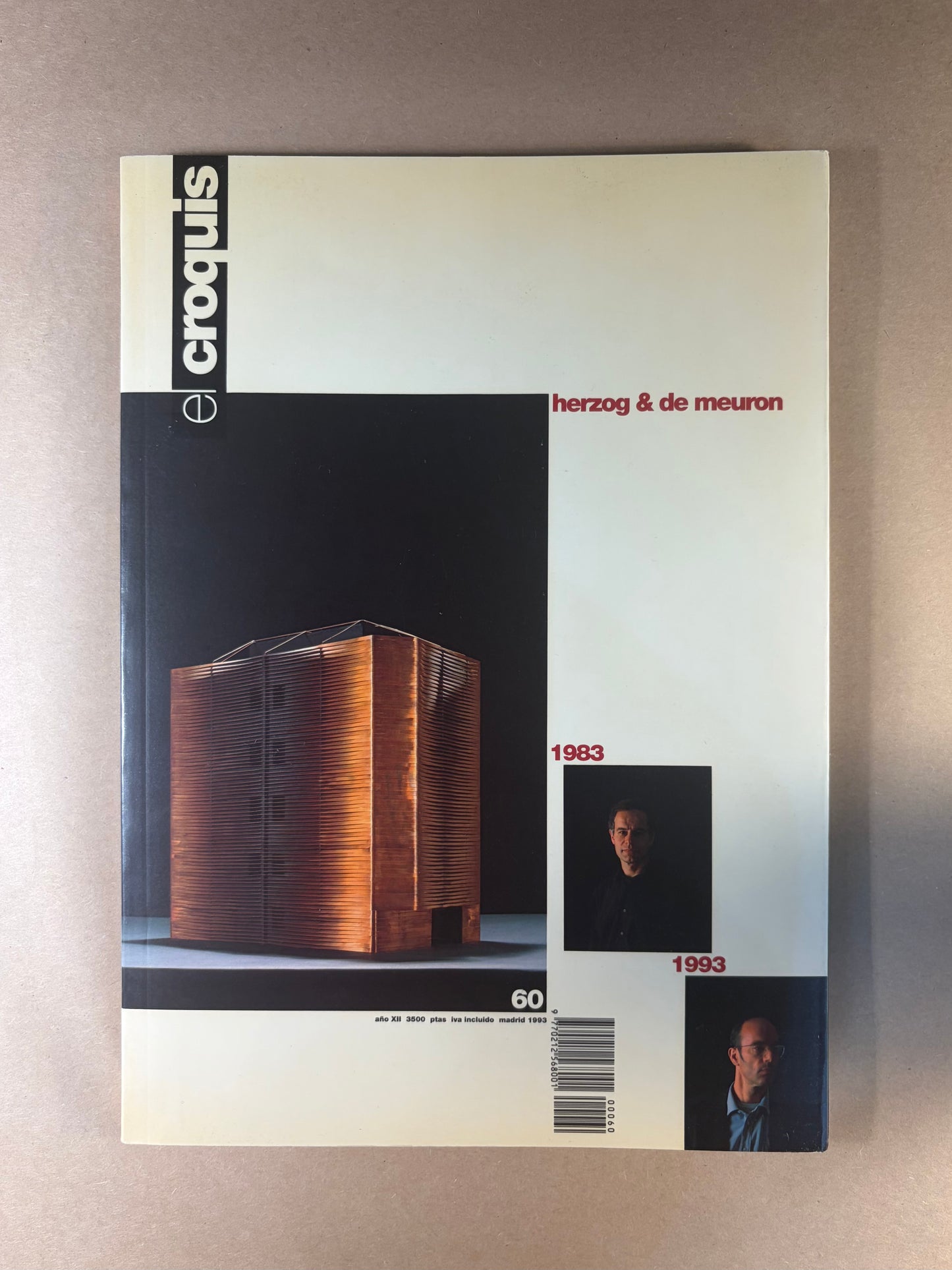 El Croquis 60: Herzog & De Meuron 1983-1993