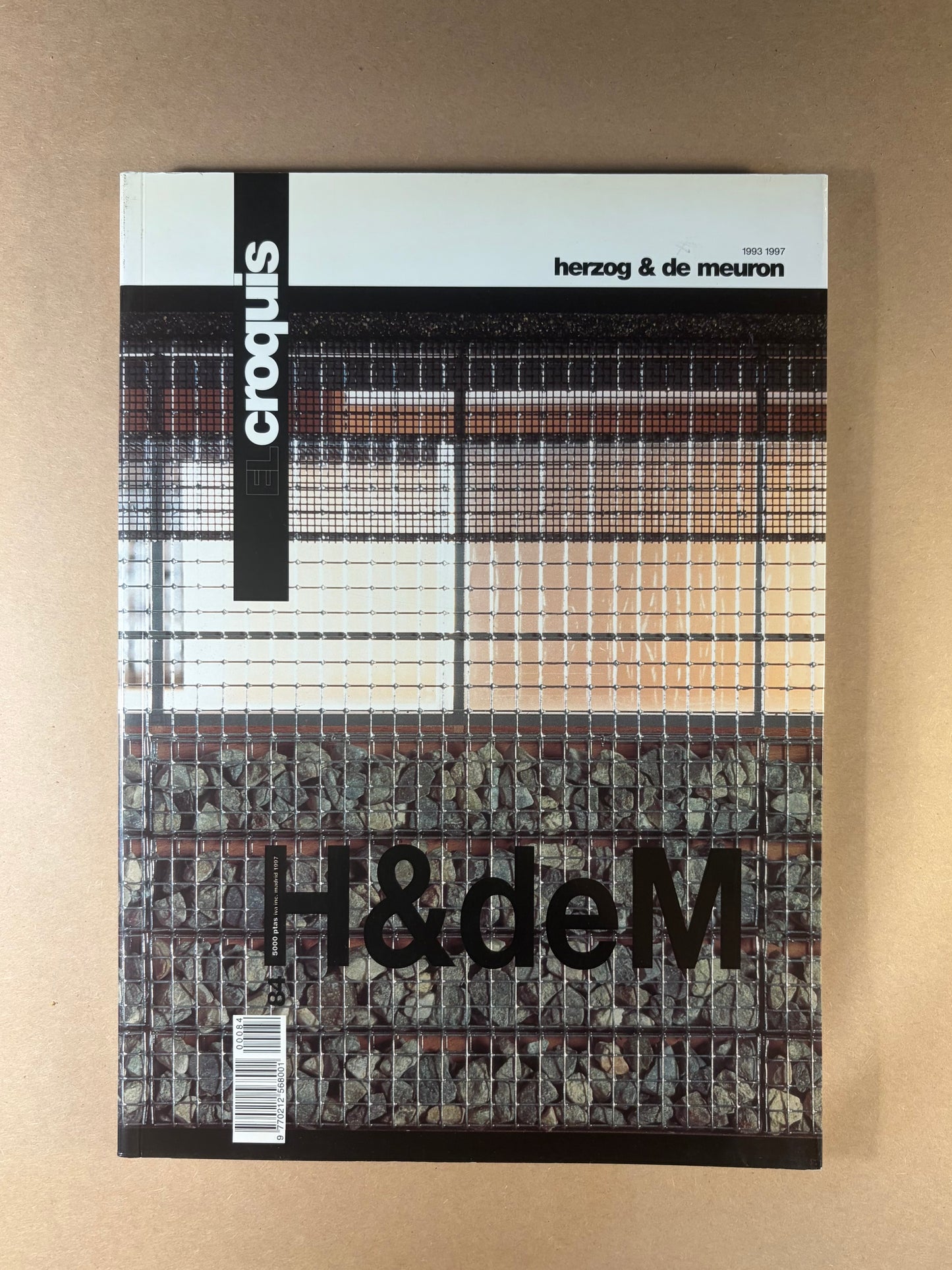 El Croquis 84: Herzog & Meuron 1993-1997