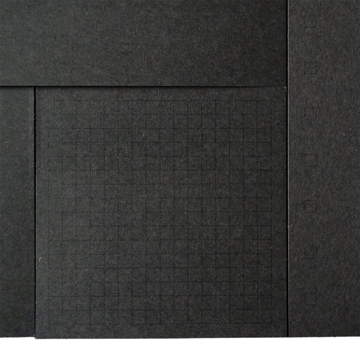 Craft Design Technology Black Adhesive Memo Pad L