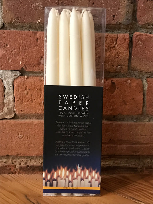 Swedish Taper Candles (8 Count)